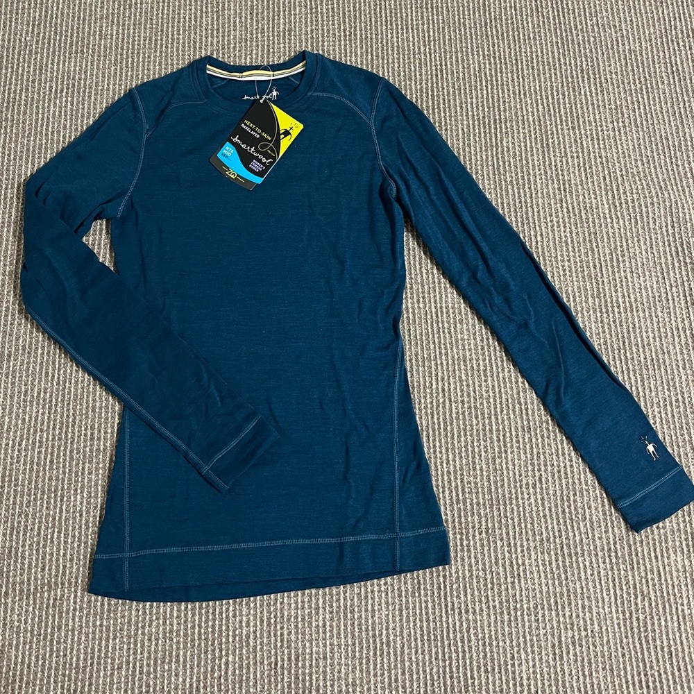 Smartwool Next to skin 250 weight wool base layer shirt Women’s Small